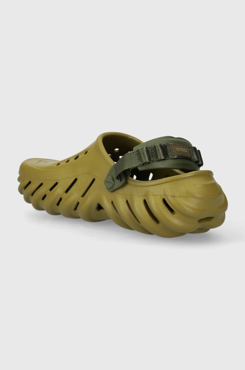 Crocs papuci X - (Echo) Clog barbati, culoarea verde, 207937