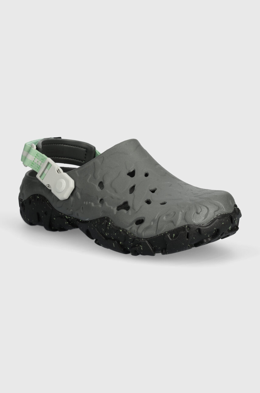 Mens gray crocs sale