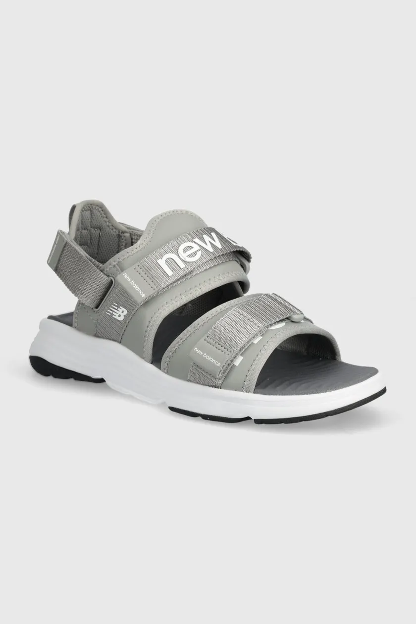 New Balance sandals men s gray color SUA750C3 at PRM US