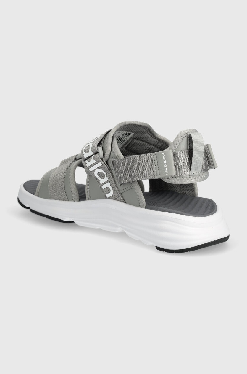 【New Balance】Kave Sandal Silver New Balance sandals men's gray color SUA750C3 at PRM US