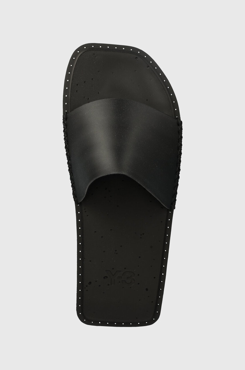 【Y-3】Water Slides Black Y-3 WATER SLIDE - BLACK – lapstoneandhammer.com