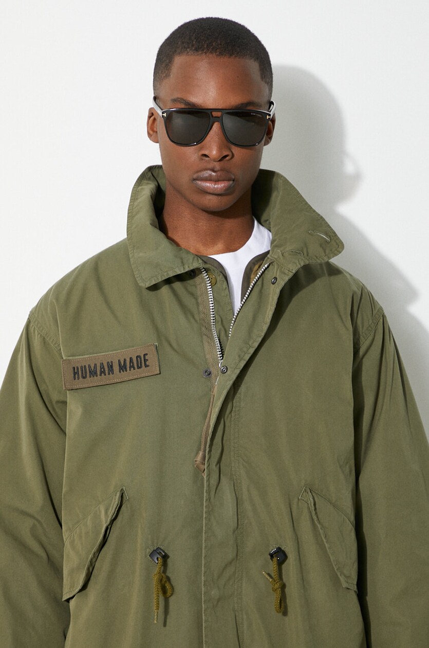 Human Made coat Fishtail Coat PRM EU Human Made coat Fishtail Coat PRM EU