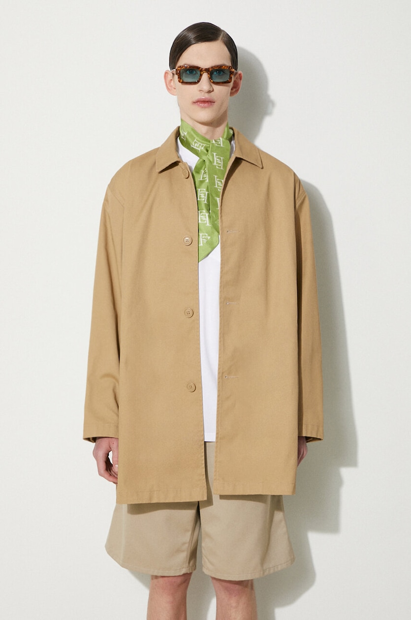 2024ss carhartt wip　NEWHAVEN COAT Carhartt Wip Newhaven Coat Beige Coats Carhartt WIP