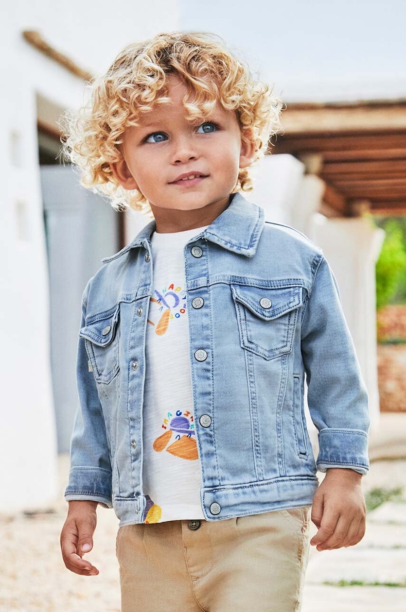 Mayoral giacca in denim per bambini - Main Image