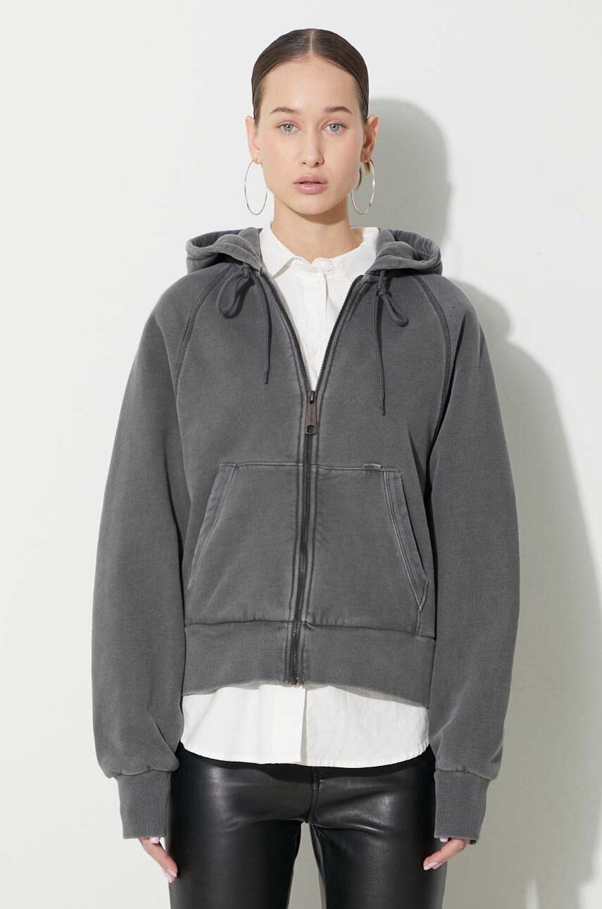 Grey sweatshirt cheap jacket