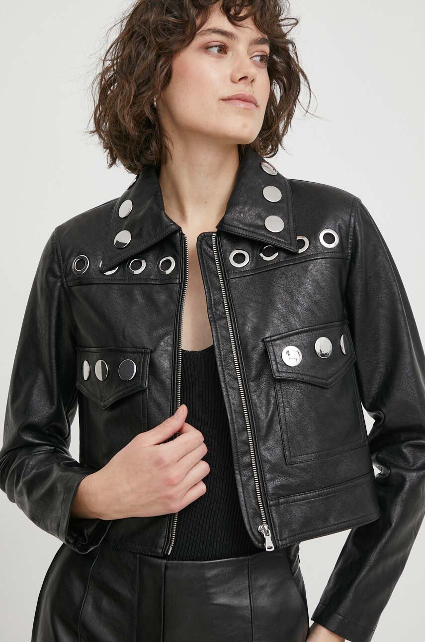 Giacca pelle sisley deals