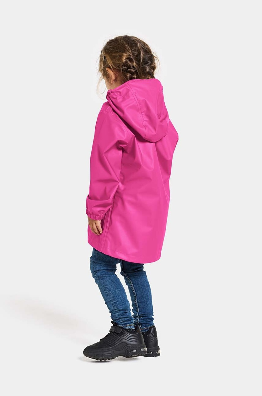 Dětská nepromokavá bunda Didriksons JOJO KIDS JKT, barva růžová