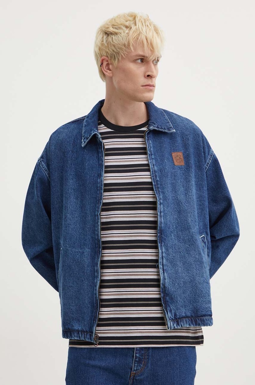 ジャケット・アウター Adidas DENIM FIREBIRD TRACKTOP XS JC6233 adidas Originals Adicolor Denim Firebird Track Top For Men