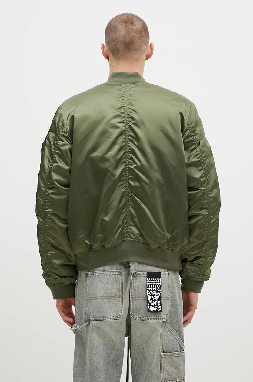 【ADRER】camouflage reversible MA-1 ADRER ma1 ma-1 vintage make PU / camouflage reversible MA-1