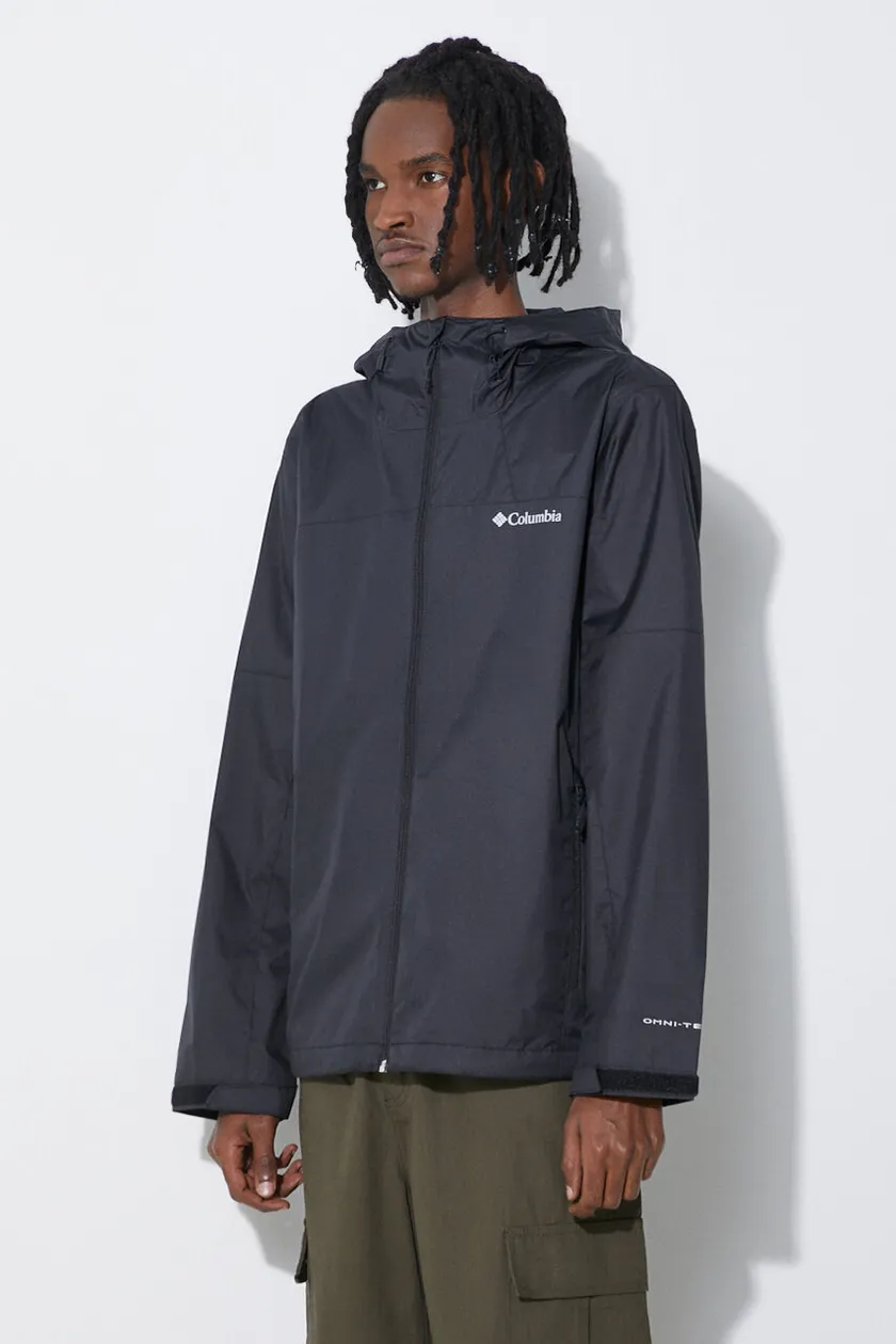 Columbia grey rain jacket clearance