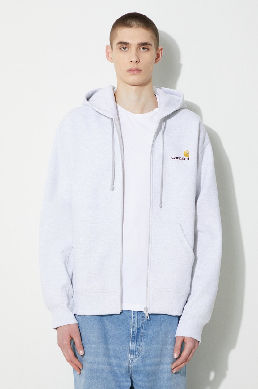 スウェット・トレーナー Carhartt Hooded Duster Script Jacket (50191) Carhartt WIP Hooded Duster Script Jacket | Apparel » Buy