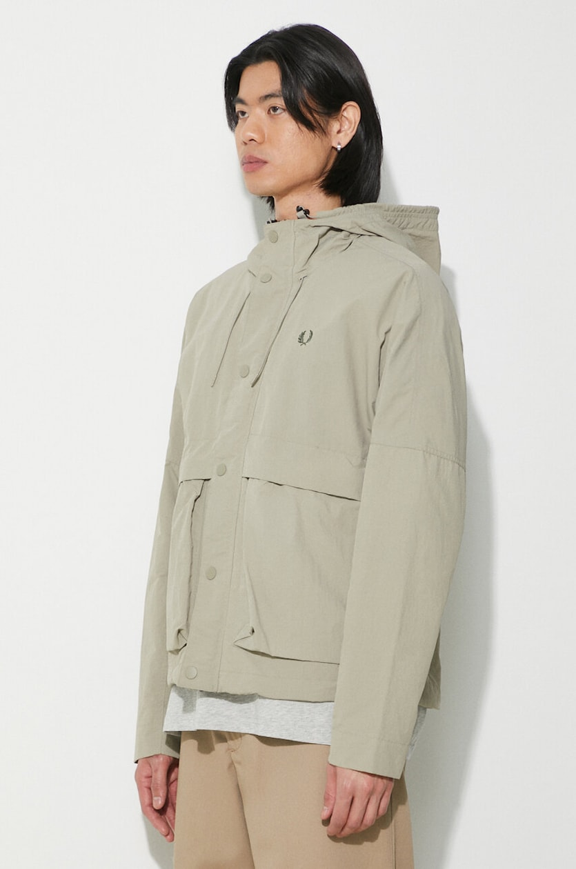 Fred perry khaki jacket clearance