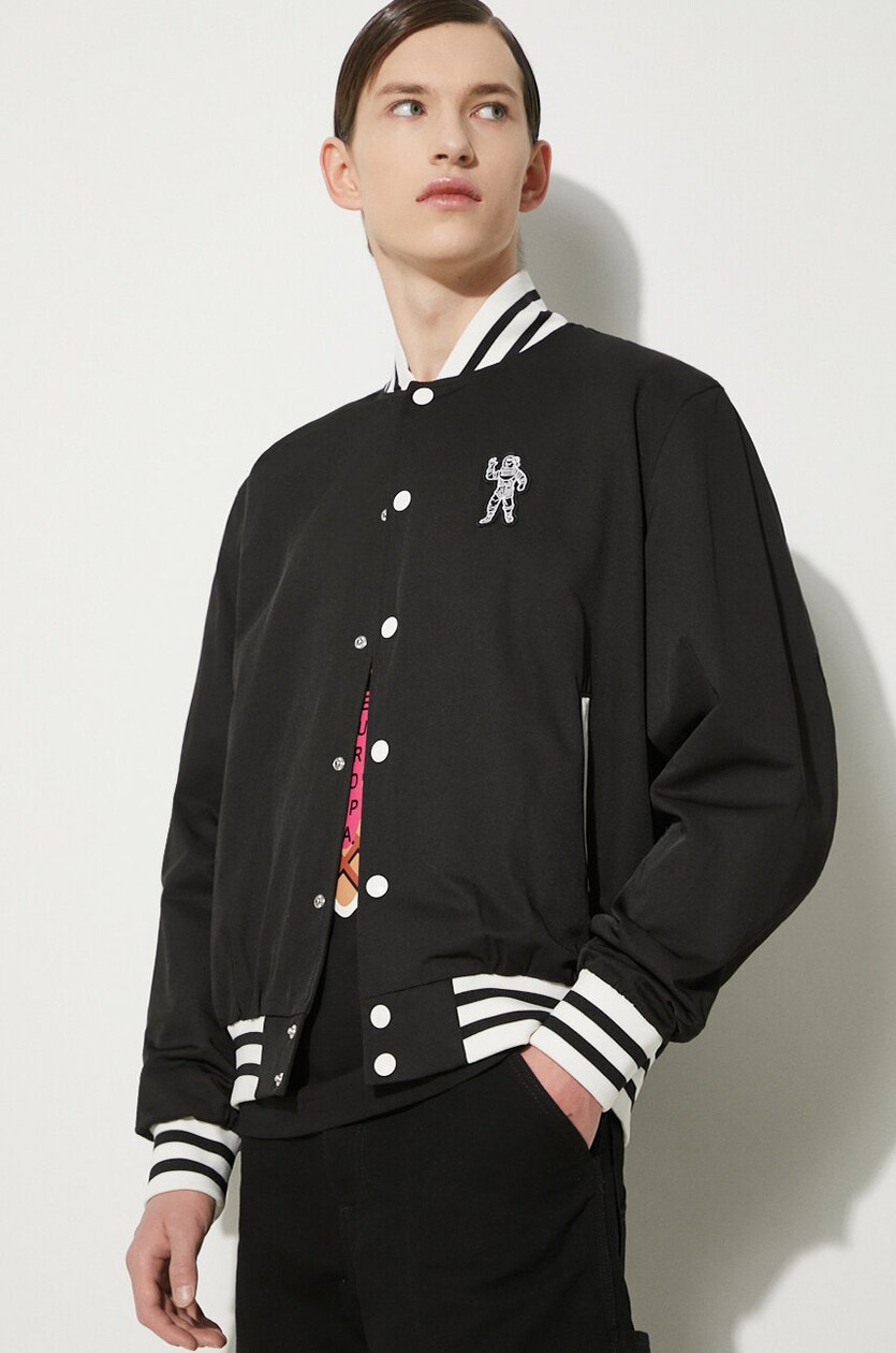 Billionaire Boys Club down jacket Leopard men's black color