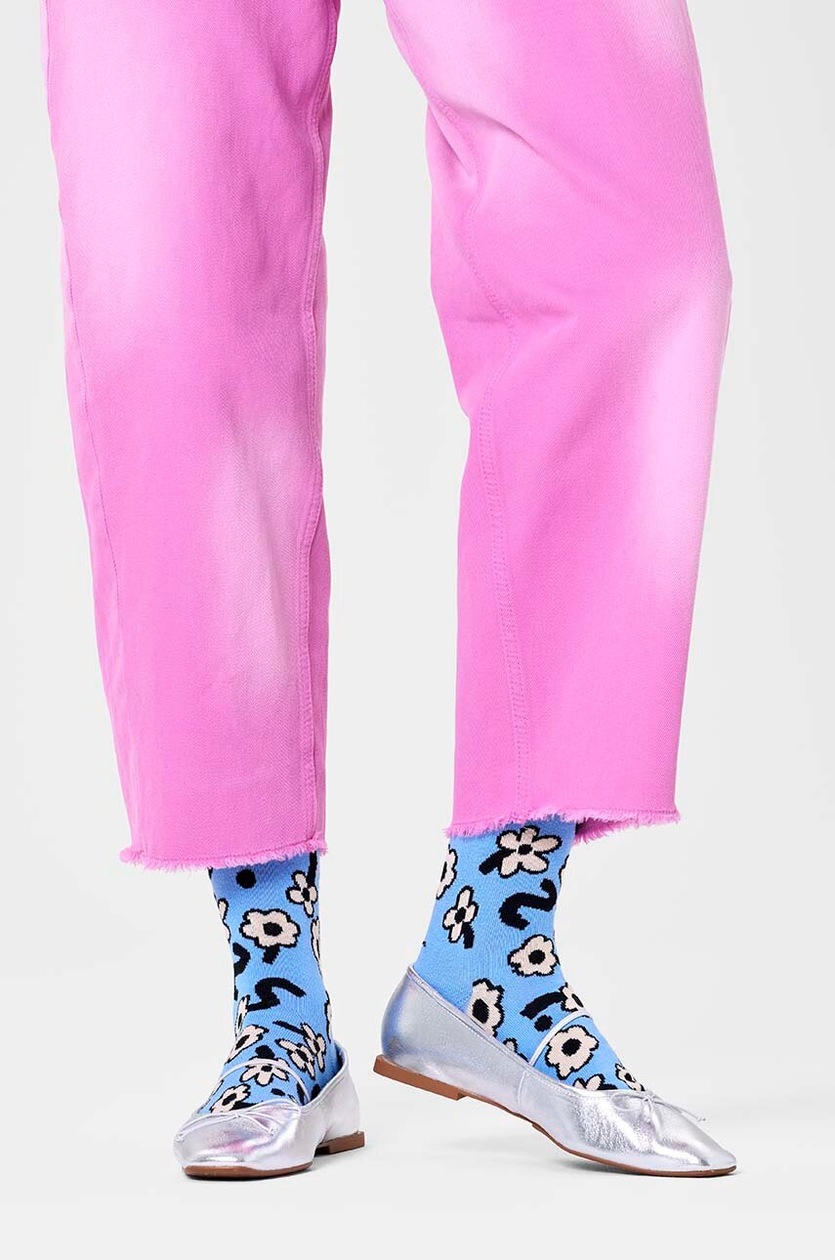 Happy Socks Dancing Flower Crew Socks EU 36-40
