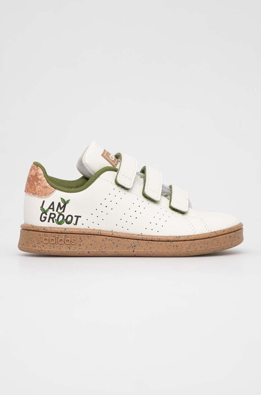 adidas sneakersy dziecięce ADVANTAGE GROOT CF C x Marvel kolor biały |  Answear.com