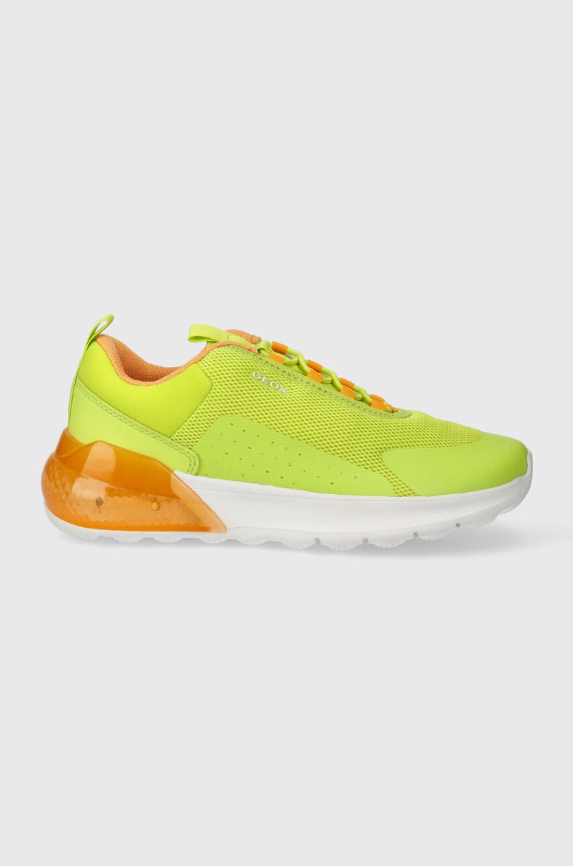 Geox sneakersy dziecięce ACTIVART ILLUMINUS kolor zielony