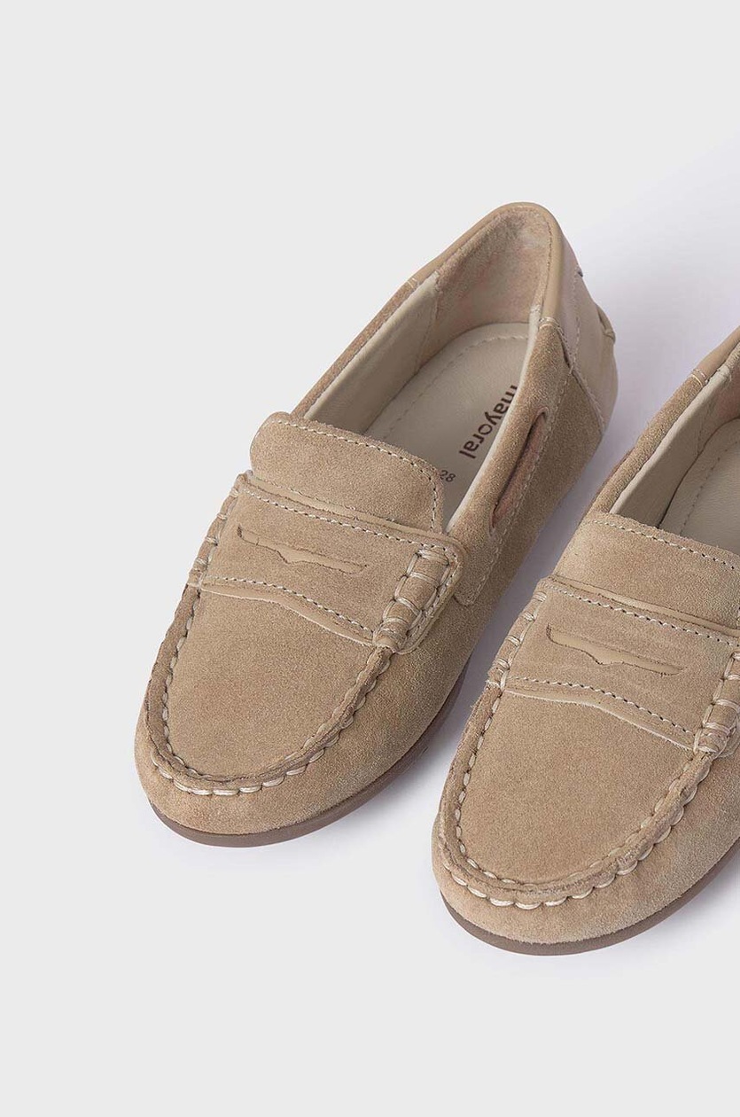 Mocassini Neonato Mocassini Bimbo Beige Scarpe Bambino Mocassini