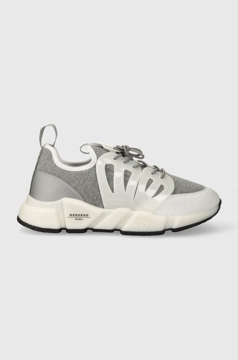 Кроссовки Weekend Max Mara Faggiojersey цвет серый 2415761054600