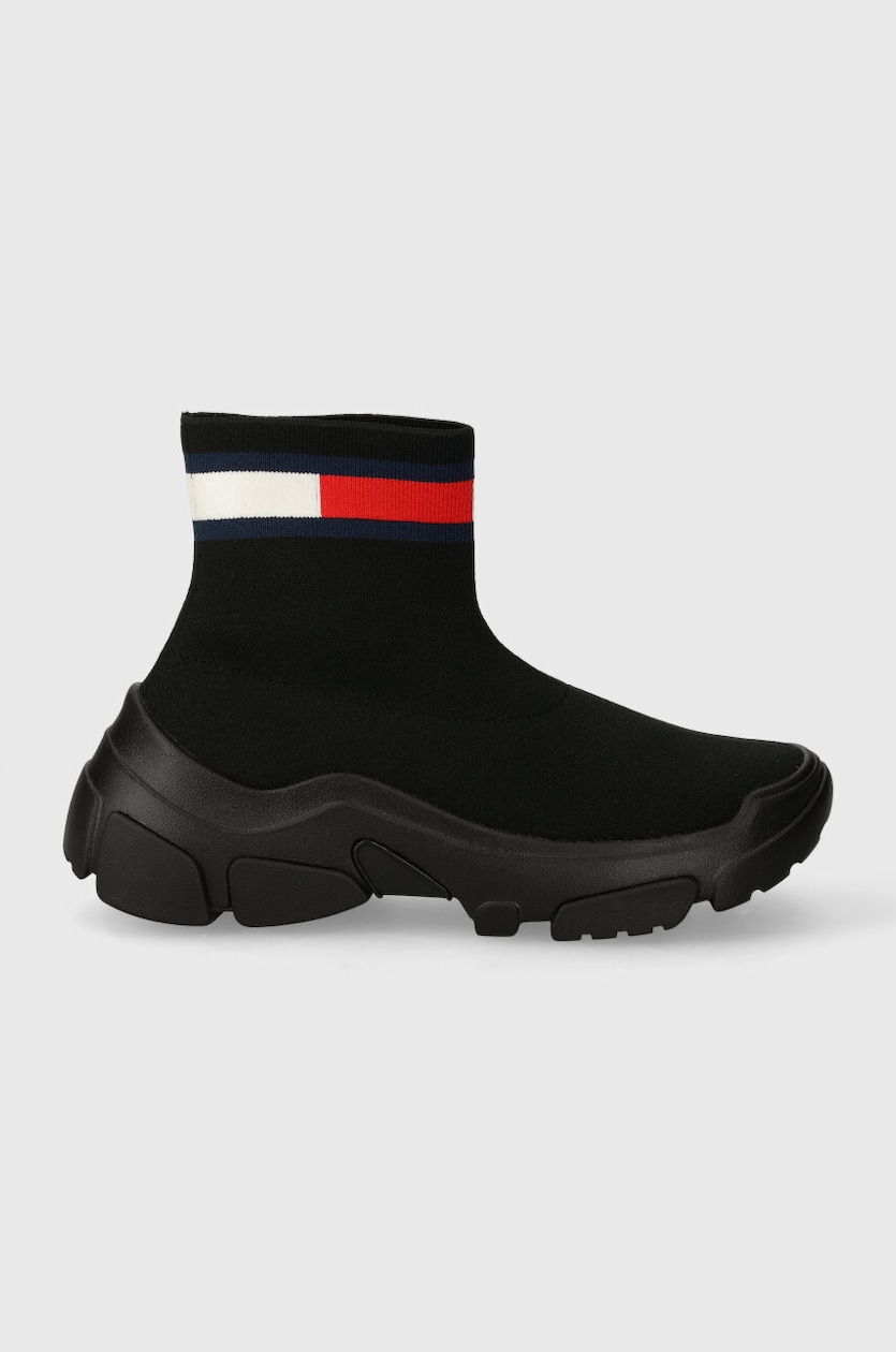 Sock boot flat best sale