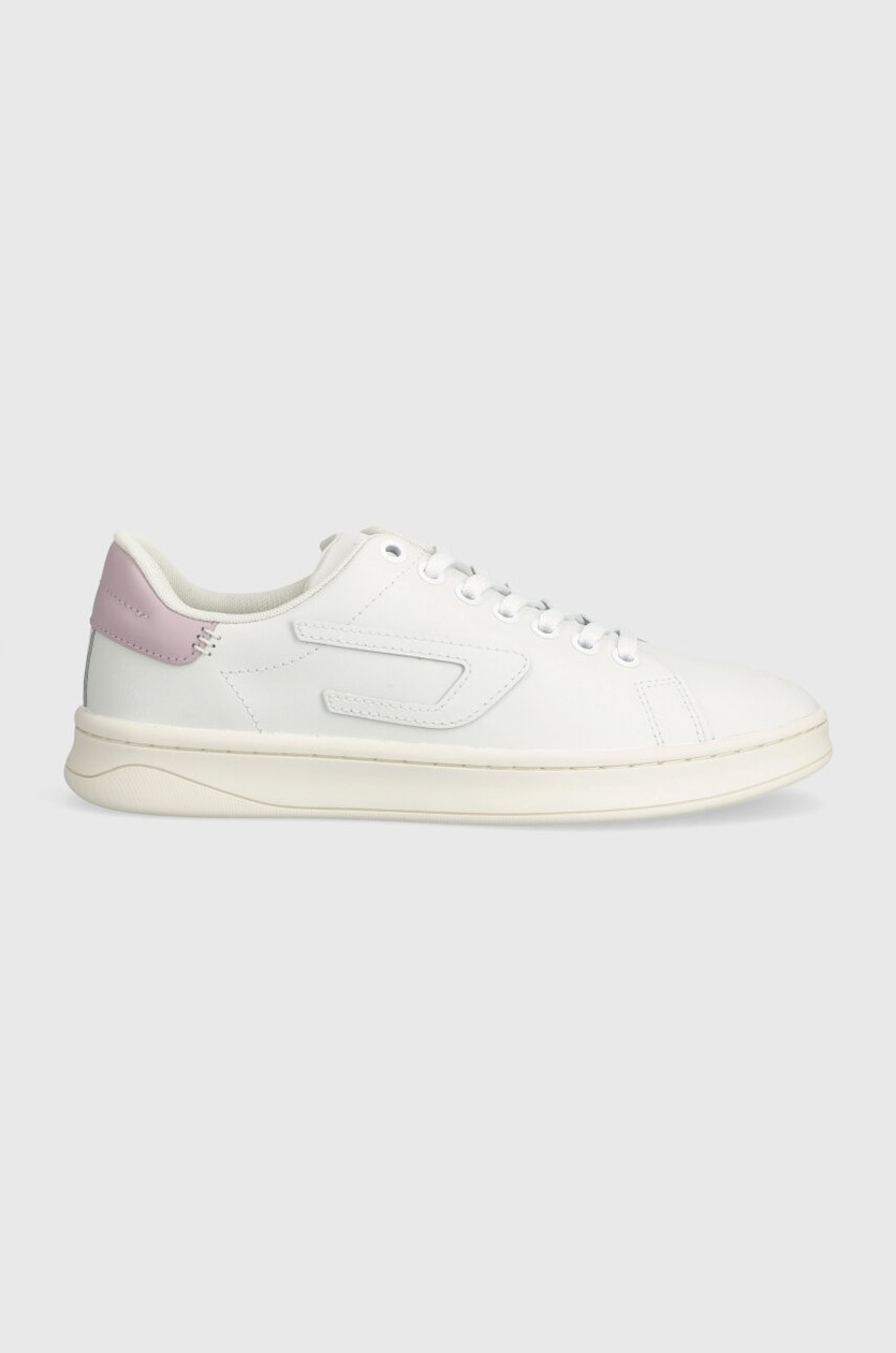DIESEL|SNEAKERS (S-Athene Low W (Y02870 P4423 H8973)) Diesel sneakersy skórzane S-Athene Low kolor biały Y02870