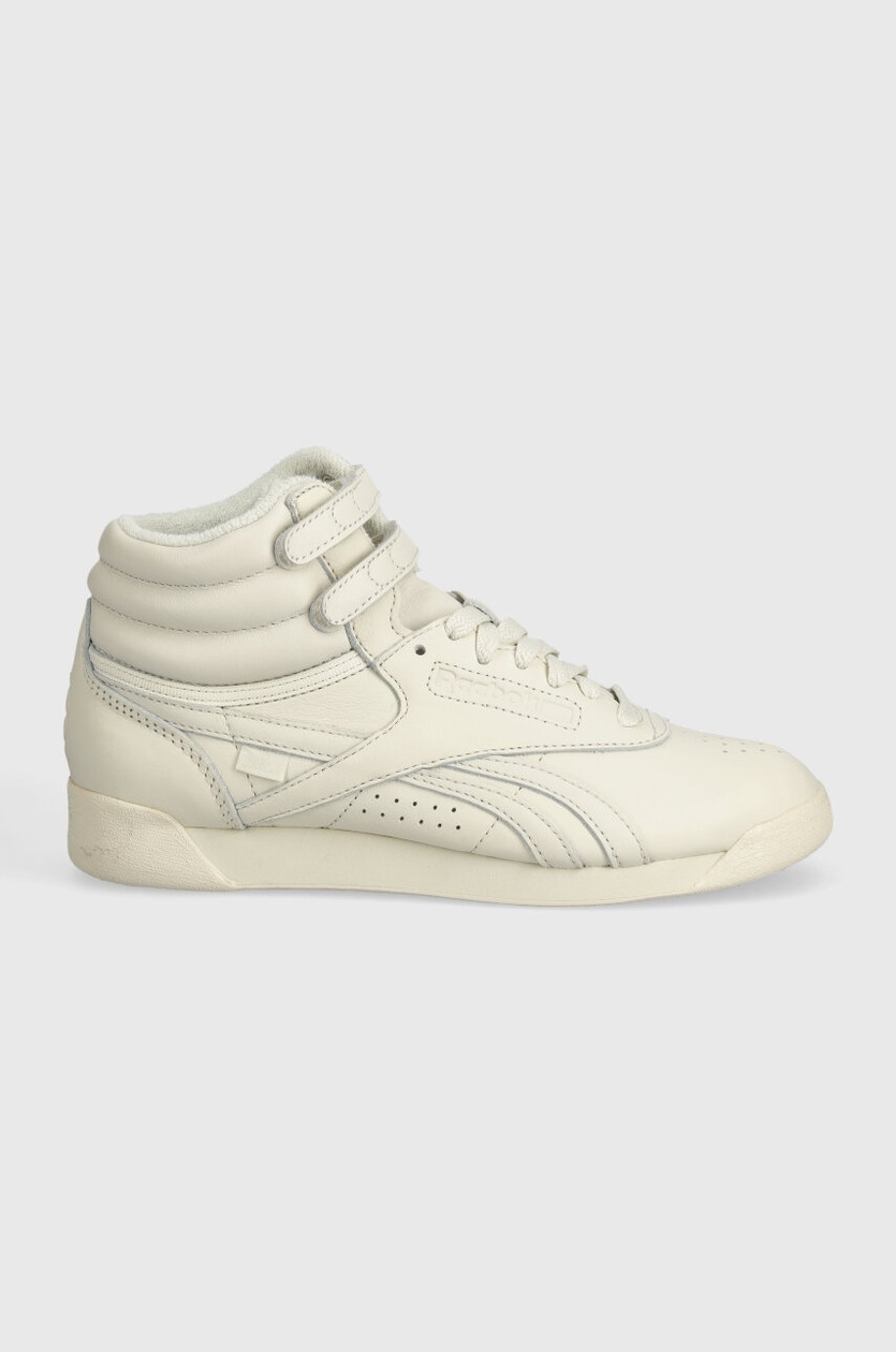 スニーカー Reebok SNEAKER (RMIA011C99LEA005 0122) Reebok LTD leather sneakers Freestyle Hi beige color