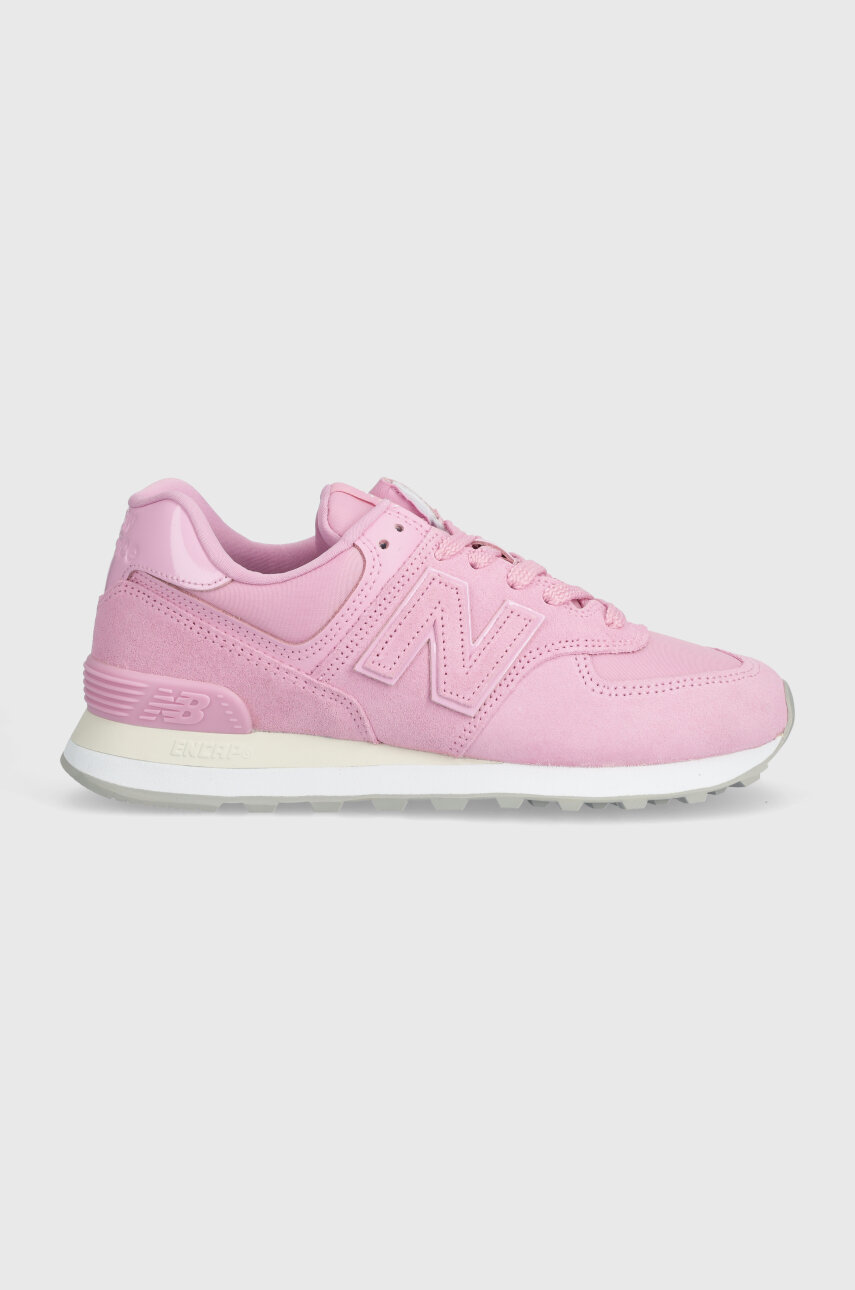 New Balance sneakers 574 pink color WL5742BB at PRM US