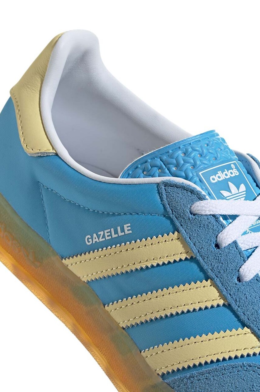 adidas Gazelle Indoor Semi Blue Burst Almost Yellow IE2960 adidas Gazelle Indoor Semi Blue Burst Almost Yellow IE2960