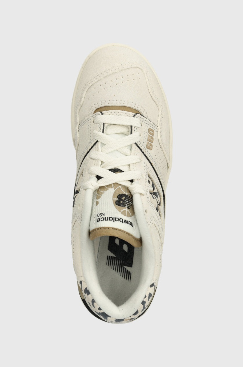 New Balance sneakersy zamszowe kolor biały BBW550QA