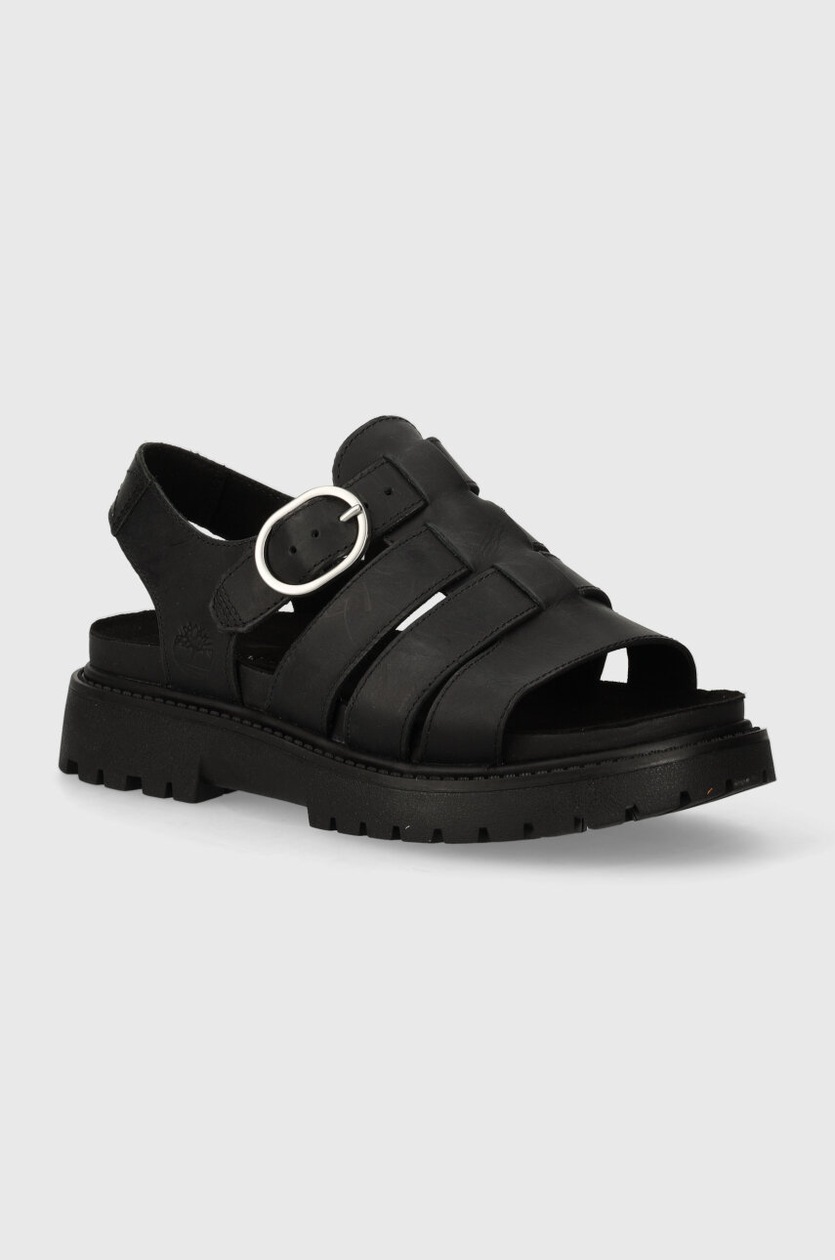 ■Timberland■ Women's Claremont Sandals Black TB0A635VW021 Women's Clairemont Way Fisherman Sandal