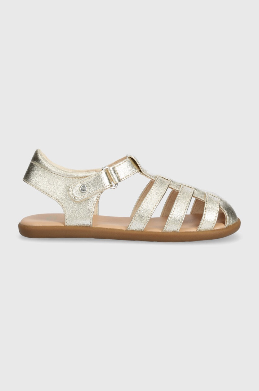 Dětské sandály UGG KOLDING METALLIC, barva zlatá
