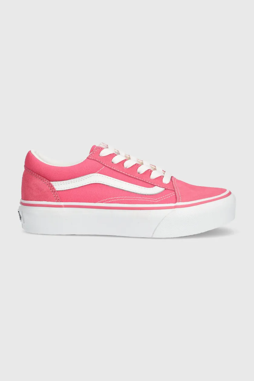 Vans old best sale skool platform women's