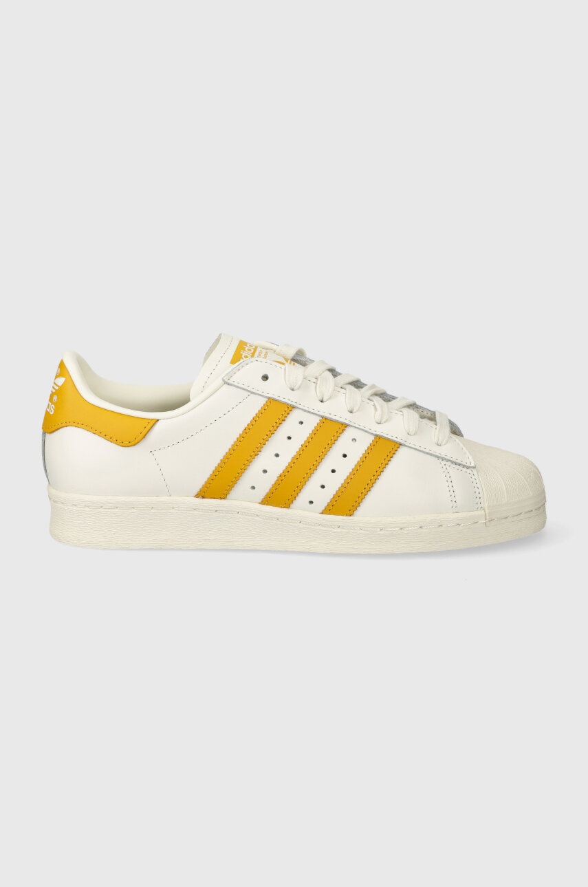 Adidas originals superstar top 2.0 shoes metallic gold/white