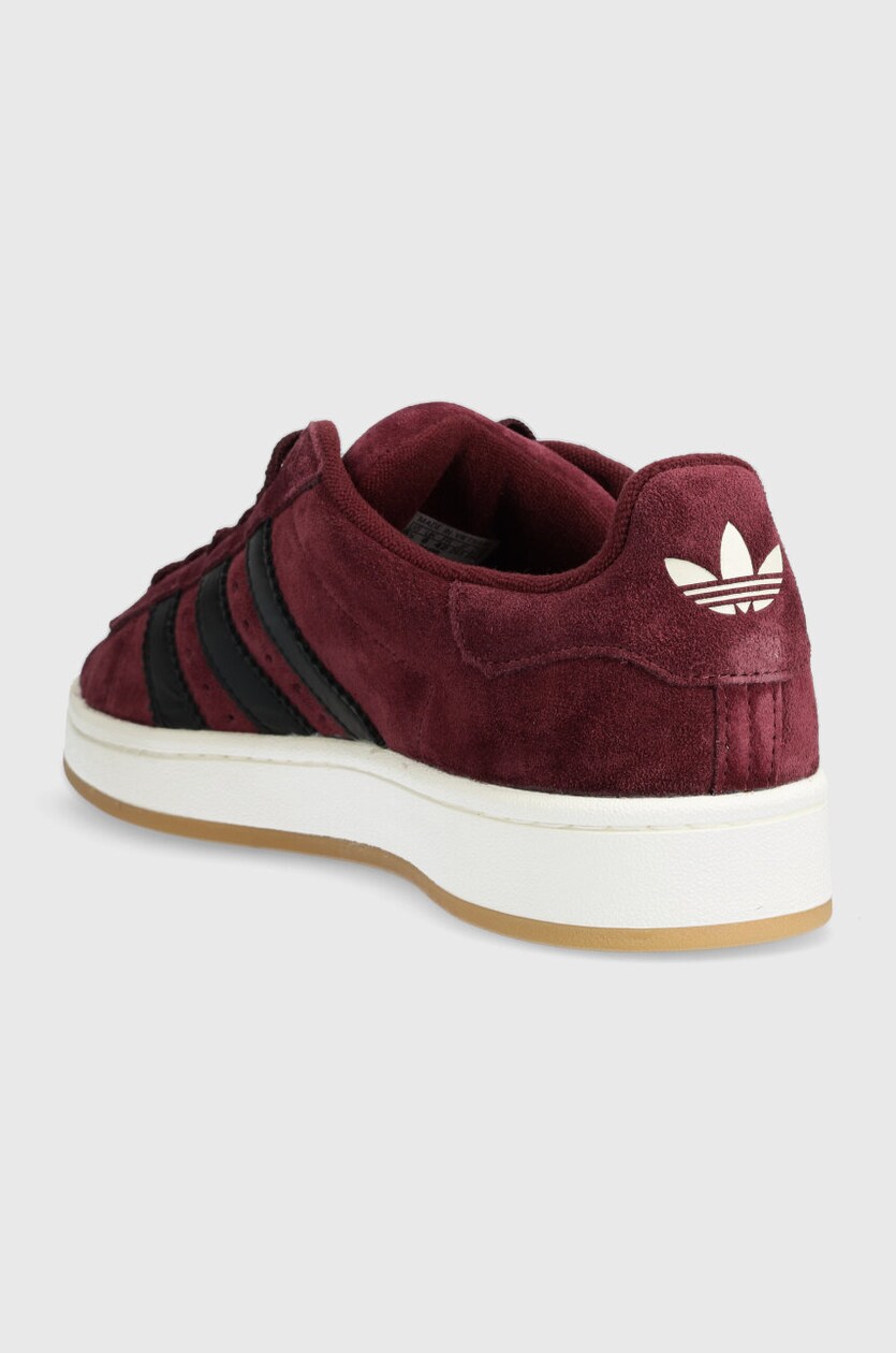 Adidas originals campus maroon suede clearance sneaker