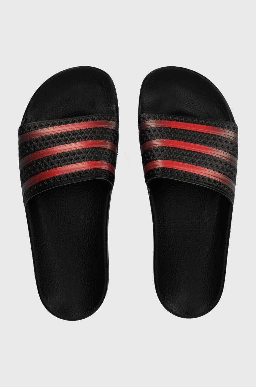 adidas slipper black