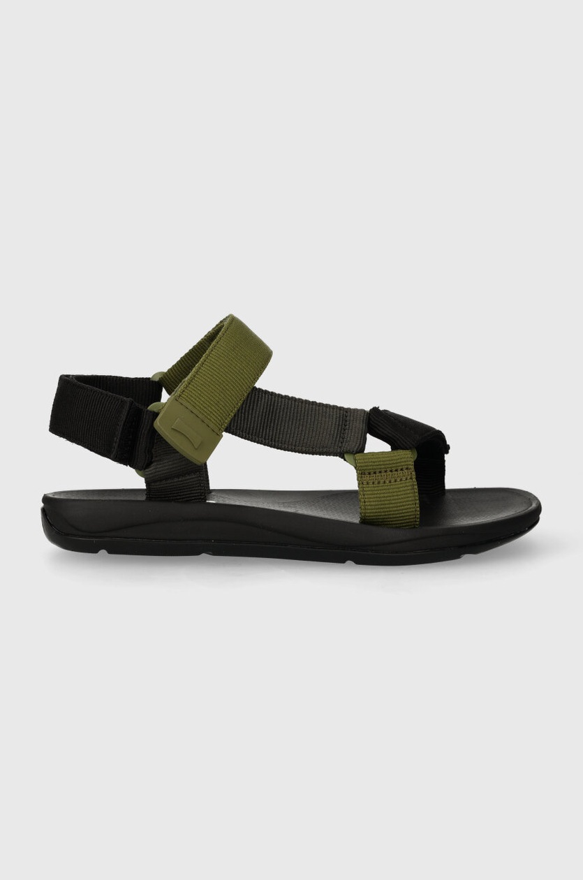 Camper sandały skórzane Brutus Sandal męskie kolor zielony