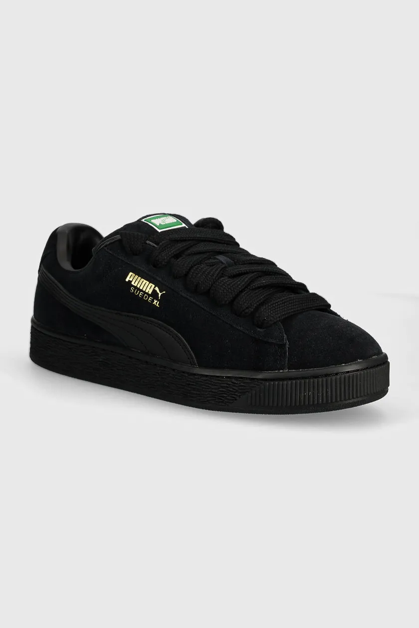 Puma leather sneakers Suede XL black color 395205 at PRM US