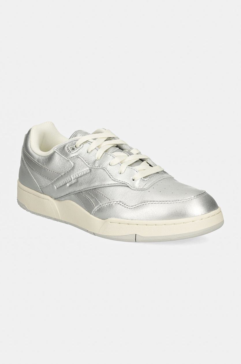 Leather Sneakers Reebok Silver Sneakers Reebok Classic Leather