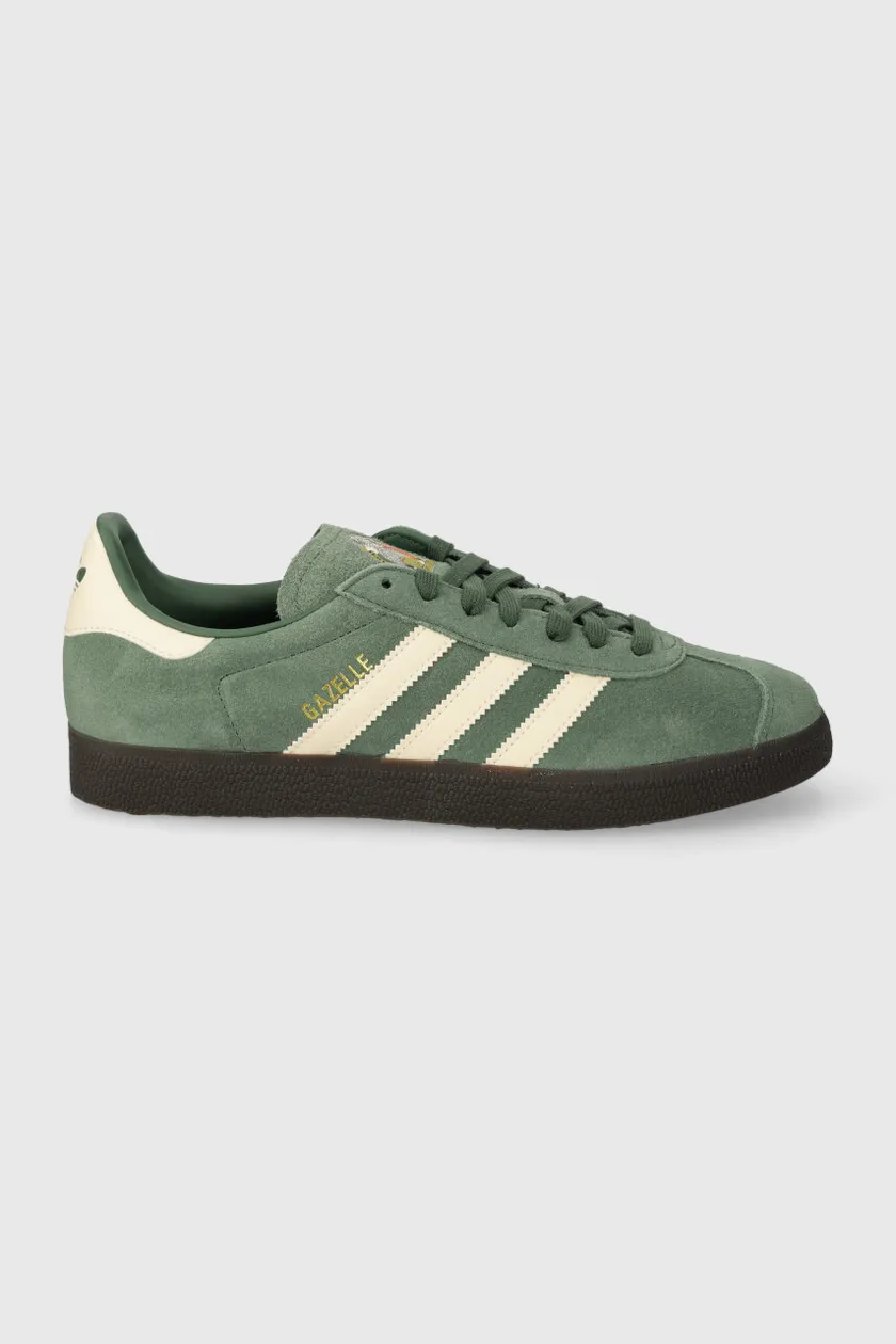 With Originals sneakers Gazelle green color ID3726