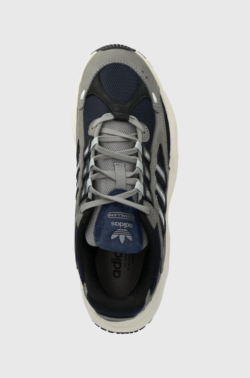スニーカー adidas Ozmillen Navy Gray ID5718 adidas Originals Ozmillen Gray Three Black Silver Metallic