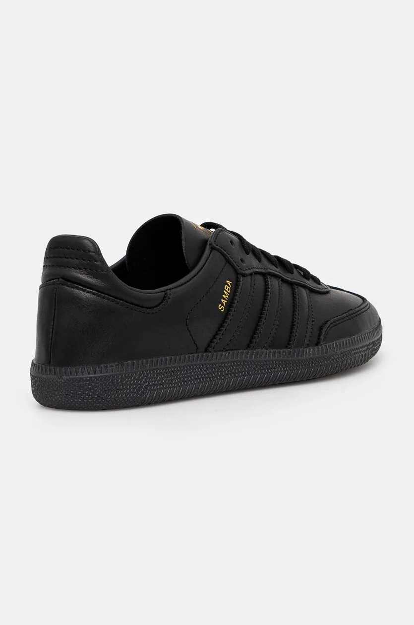 adidas Originals leather sneakers Samba Decon black color IG6172 at PRM US adidas Originals leather sneakers Samba Decon black color IG6172 at PRM US