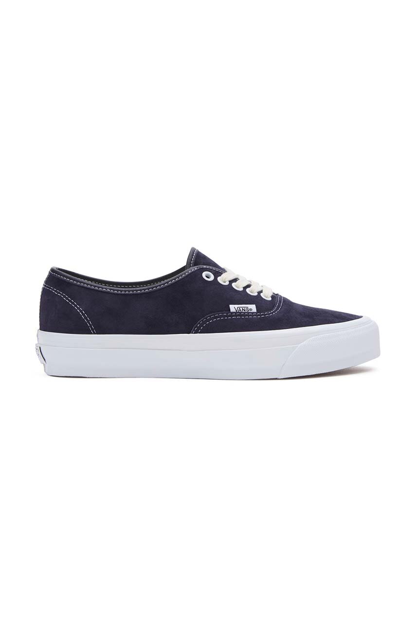 Vans scarpe da ginnastica in camoscio Premium Standards Authentic Reissue 44 colore blu navy VN000CSDCIE1