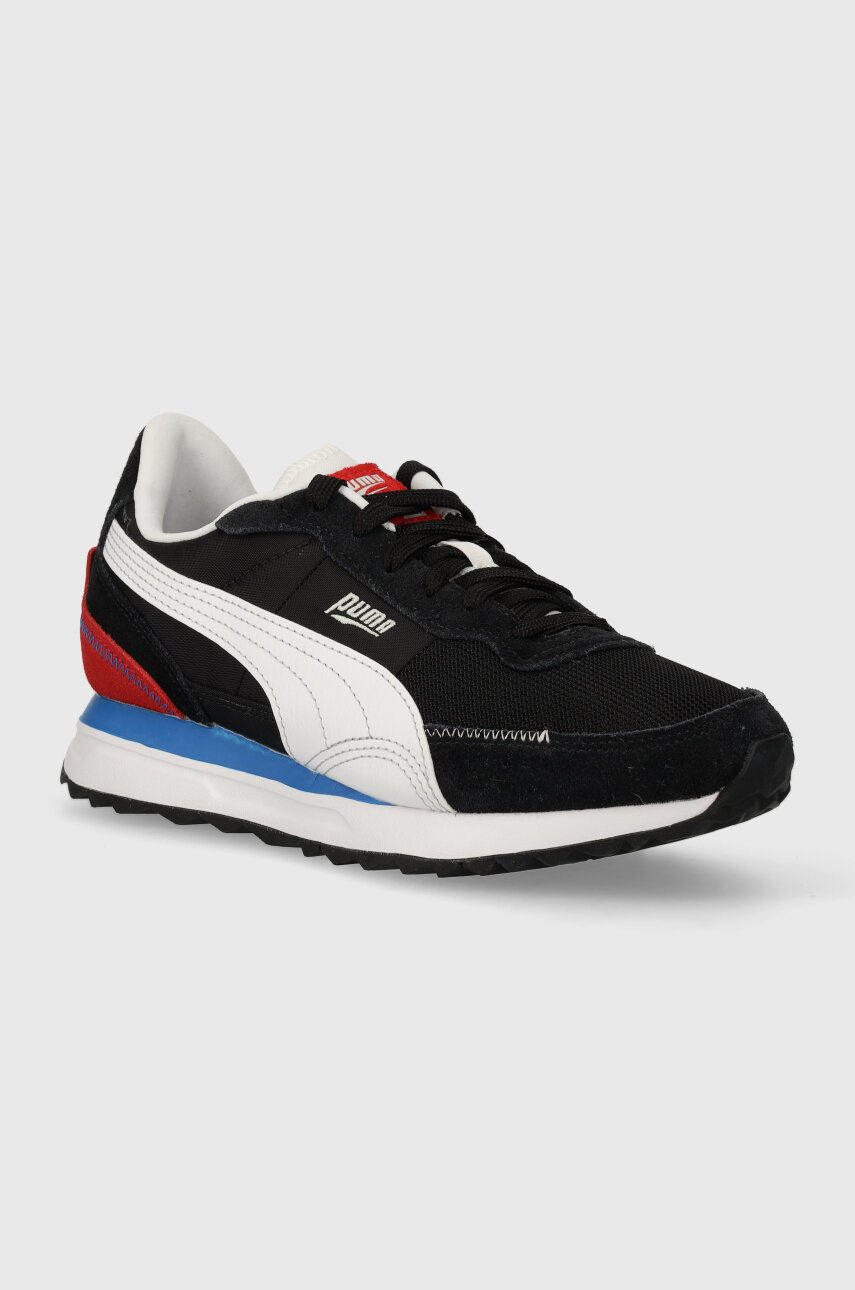 Puma sneakers in camoscio Puma x PLEASURES Suede XL colore nero 396057 PRM IT