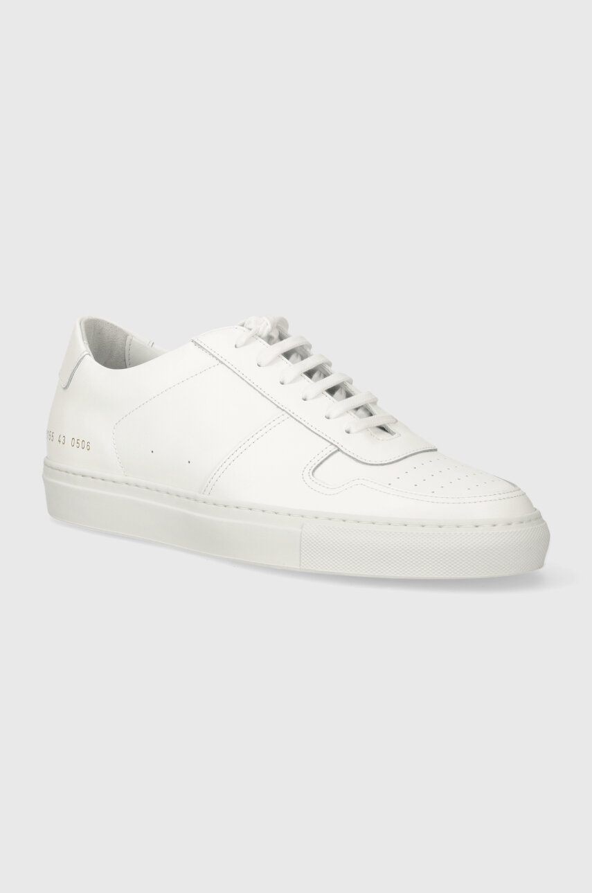 Кожаные кроссовки Common Projects AAPE Bball Low in Leather цвет белый 2155