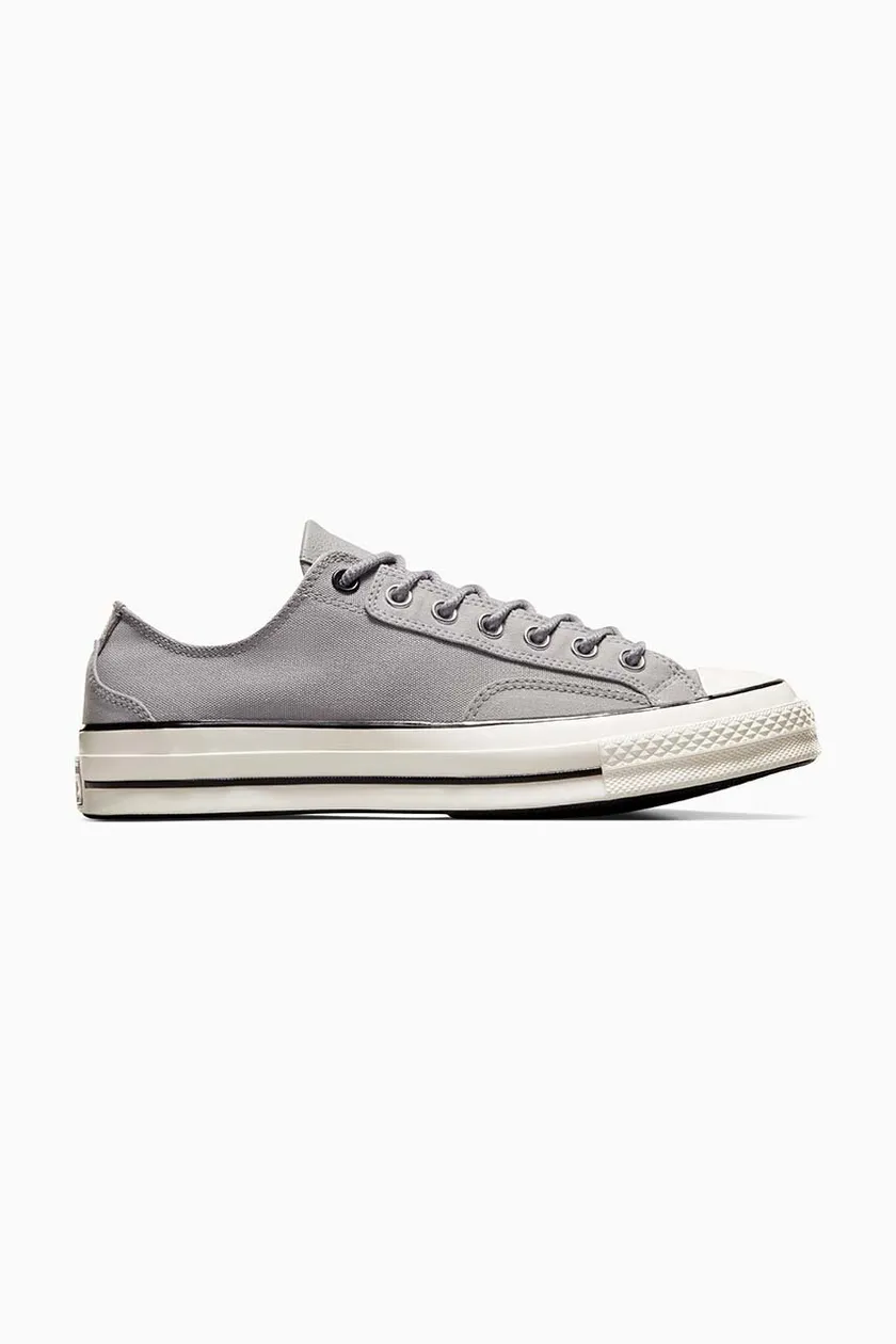 Converse plimsolls Chuck 70 OX Totally men s gray color A08763C at PRM US