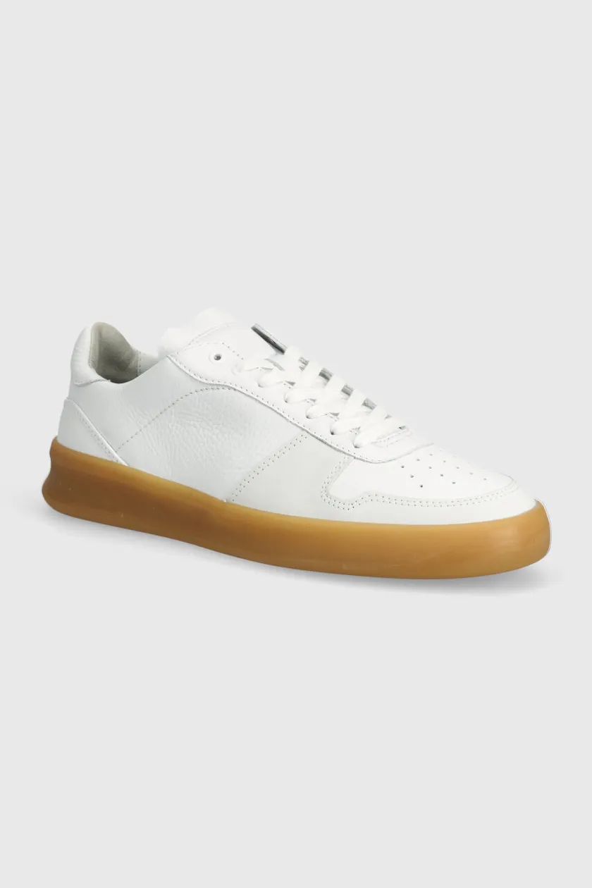 VOR leather shoes 7B white color 5A.Kautschuk