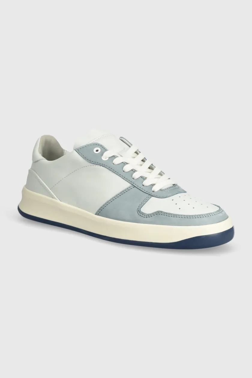 VOR leather shoes 7B blue color 5A.Miamiblau