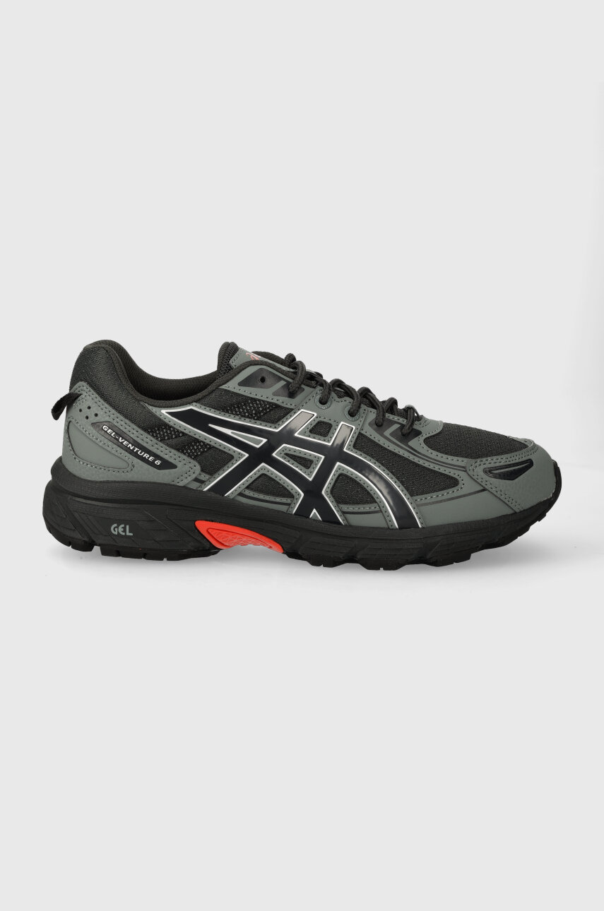 gray Asics sneakers Unisex