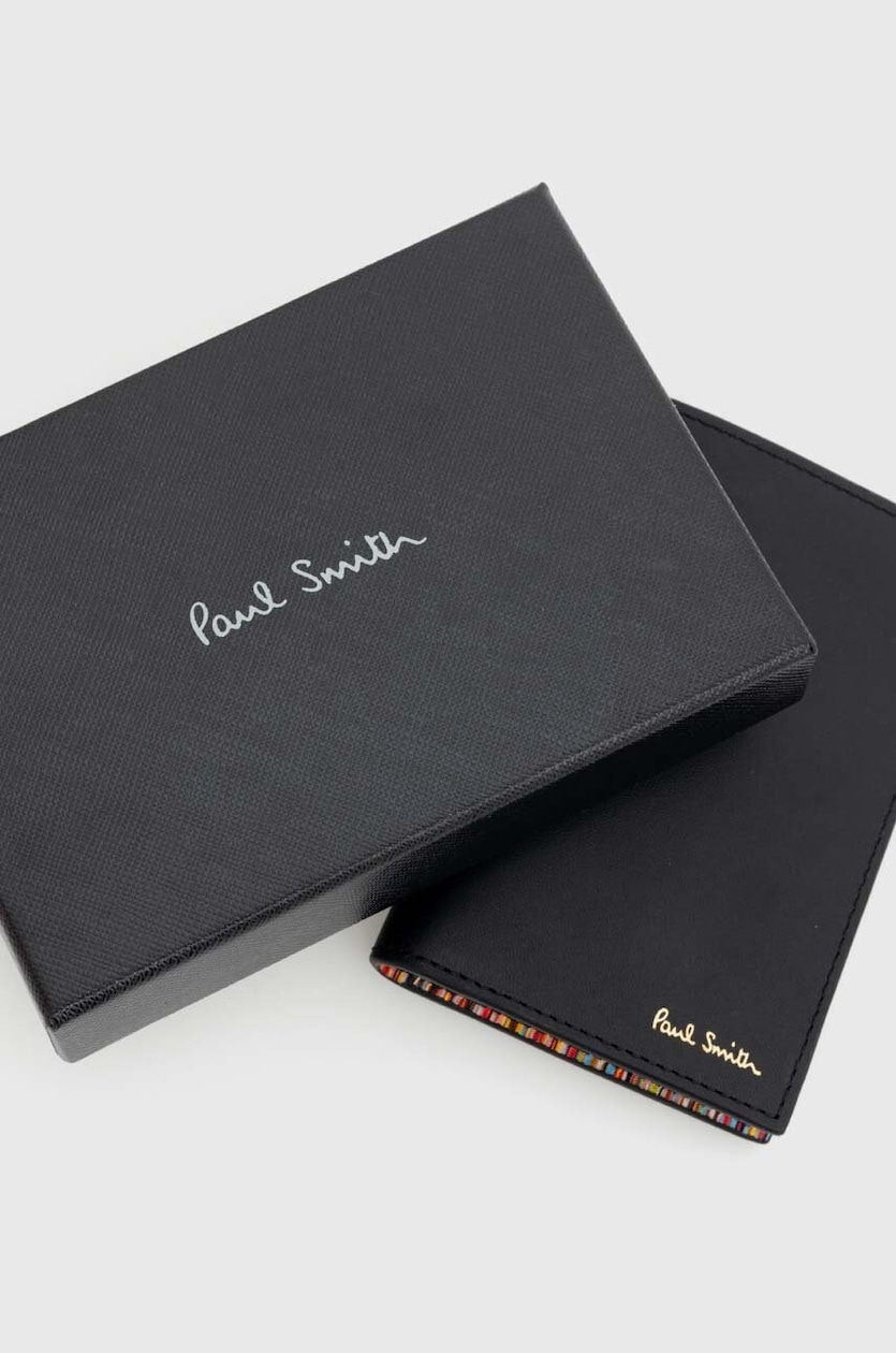PAUL SMITH: Portafoglio in pelle - Nero | Portafoglio Paul Smith PAUL SMITH: Portafoglio in pelle - Nero | Portafoglio Paul Smith