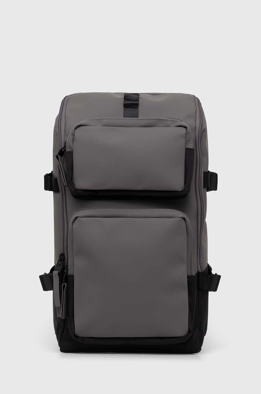 Rains backpack Scuba Base gray color at PRM US display picture 1