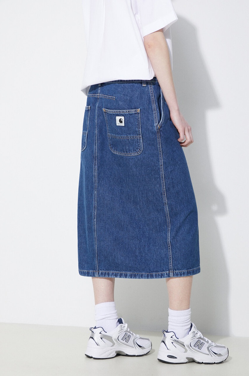 A.P.C｜SKIRTS (Anita Skirt (COGDF F06342 IAI)) A.P.C. Anita Denim Skirt - ShopStyle